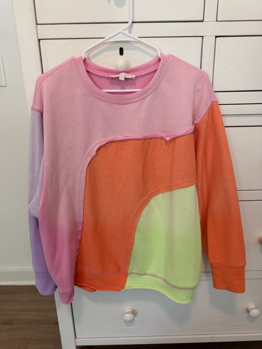 Karlie Colorblock Pastel & Neon Patch Shirt